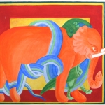 Elephant and Dragon