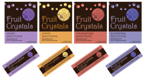 Fruit Crystals in different flavours