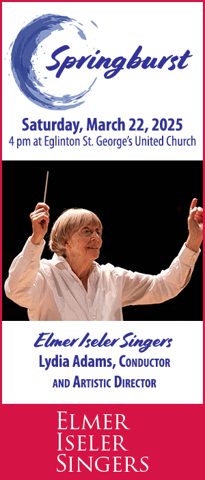 Elmer Iseler Singers, Springburst concert