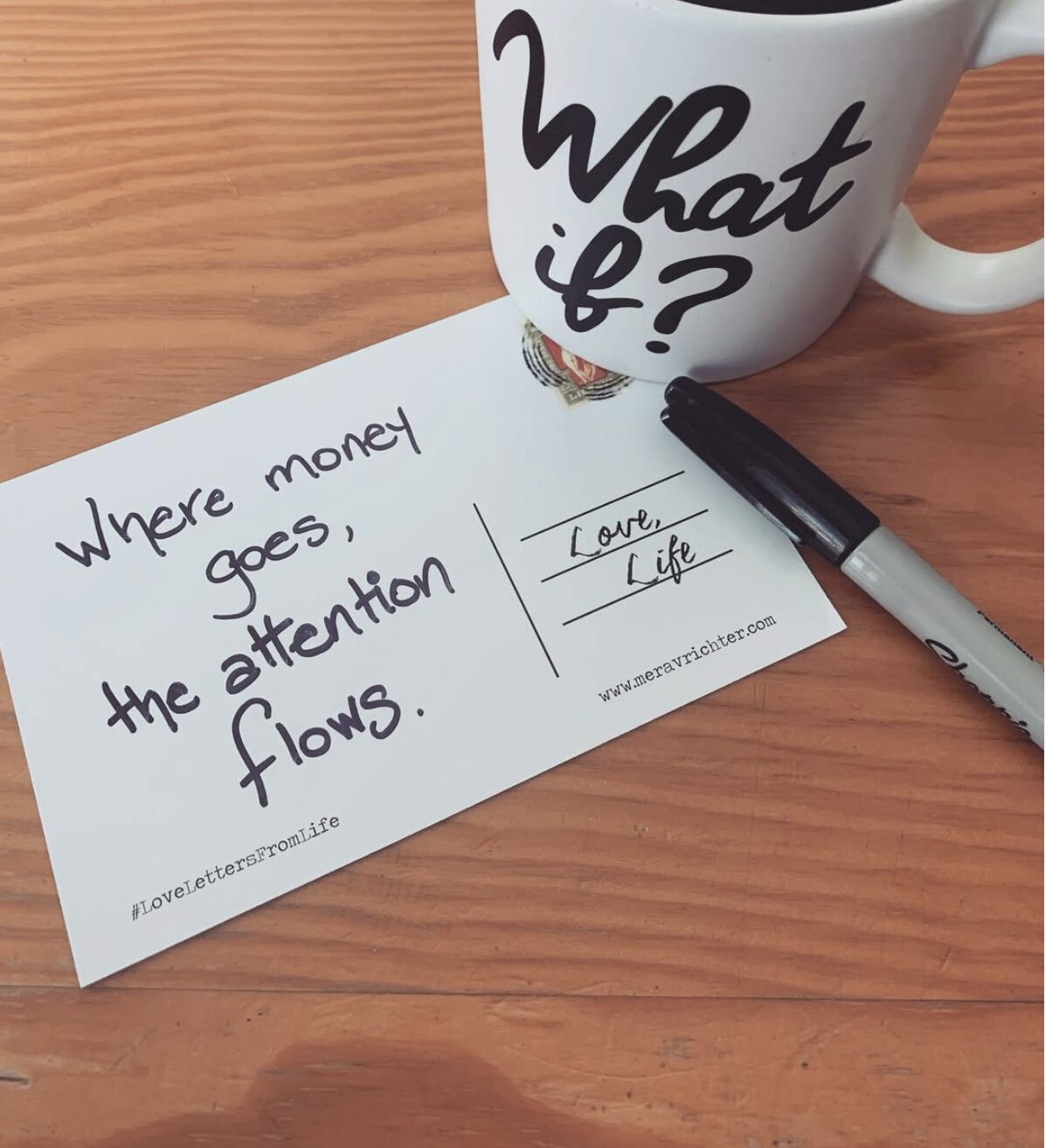 Where money goes, the attention flows