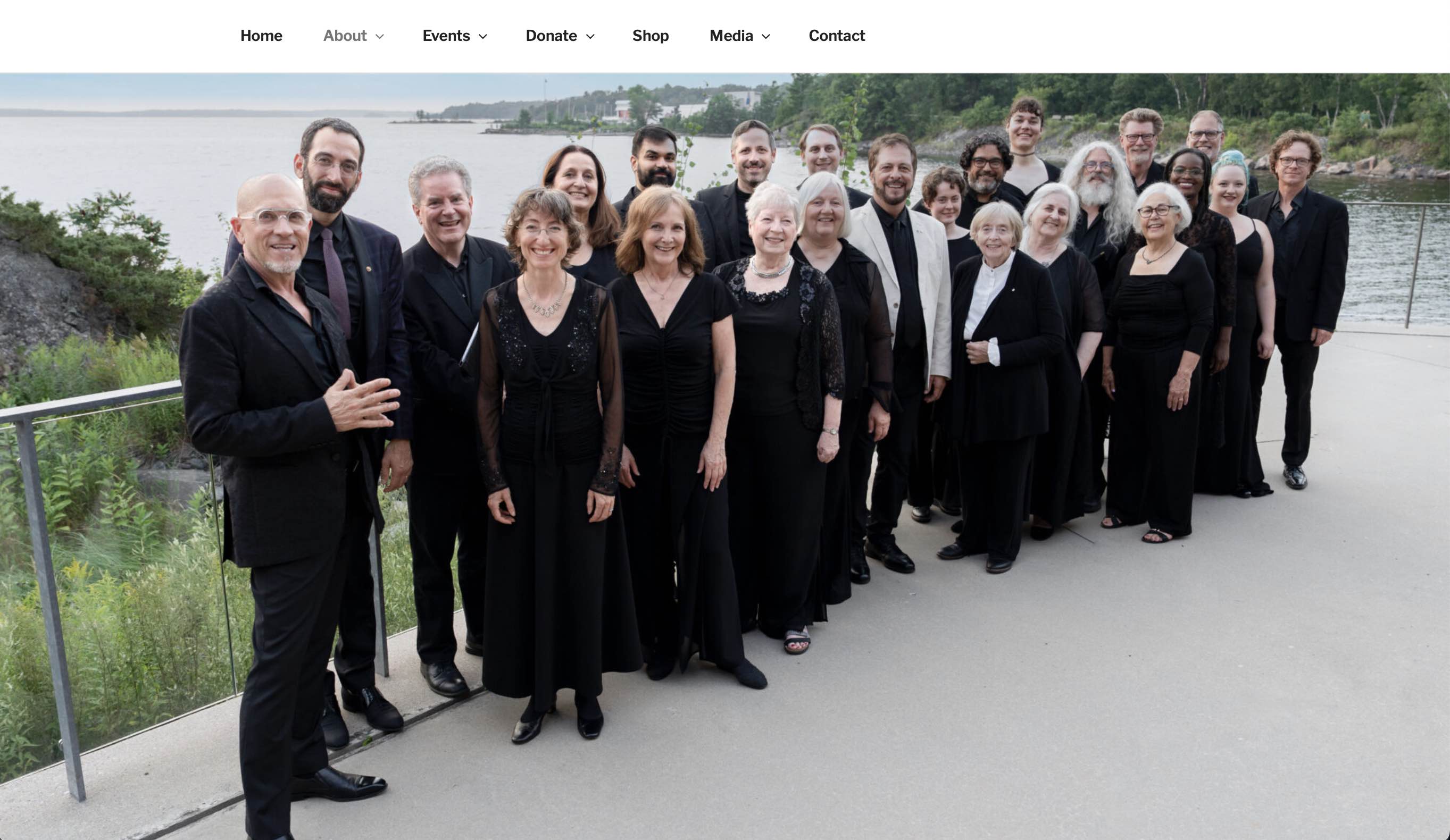 Elmer Iseler Singers about page