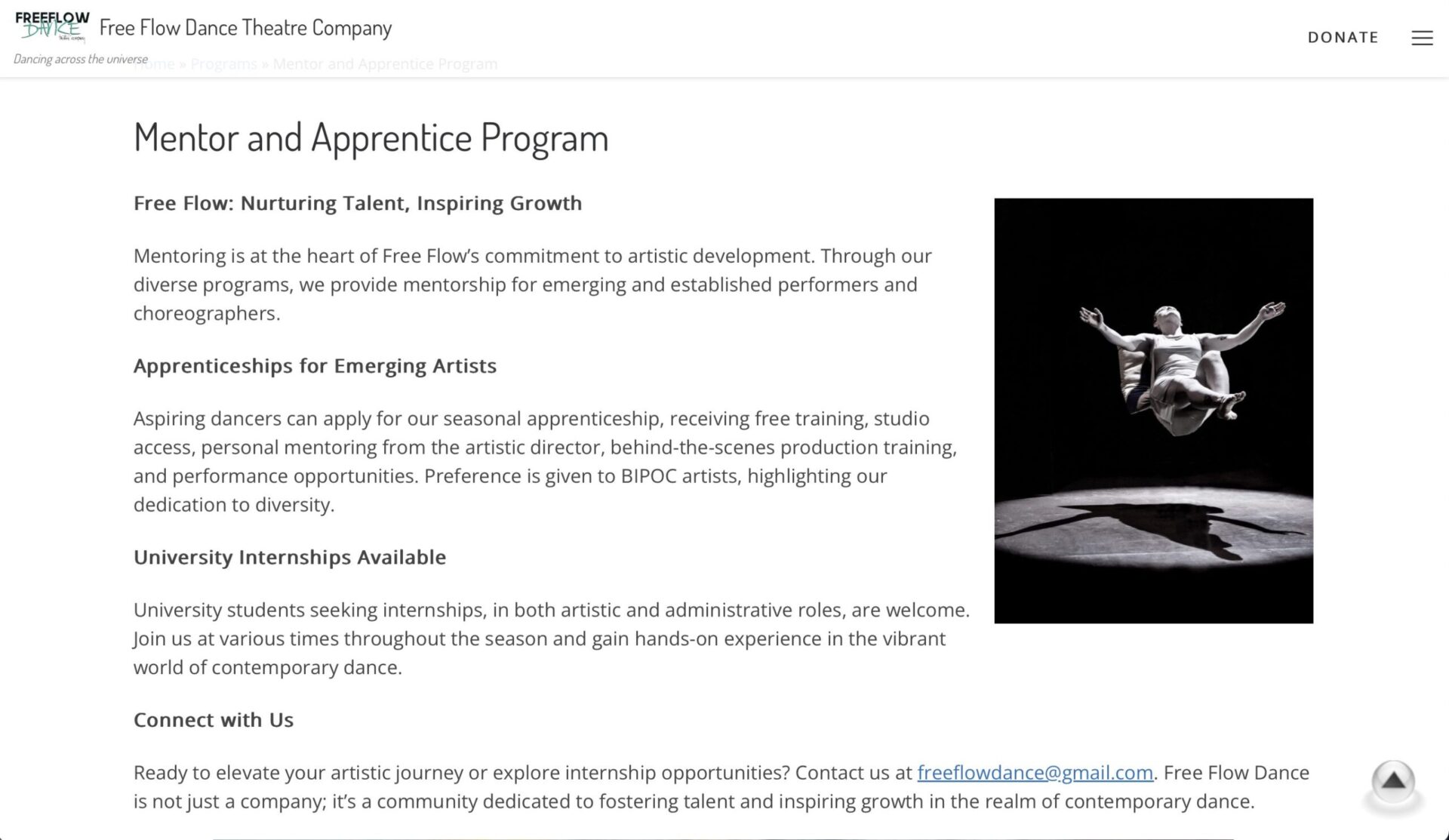 Mentor and Apprentice Program
